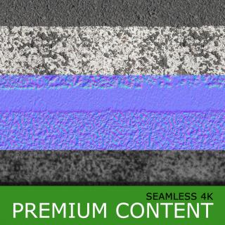 Seamless Textures of Asphalt + Normal & Bump Mapping